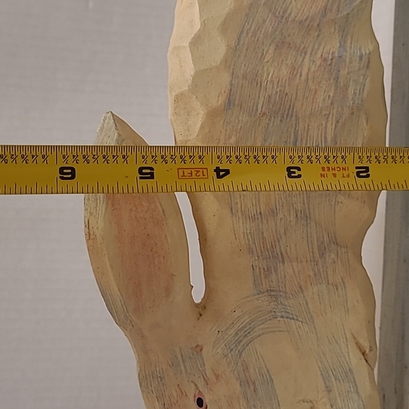 Wood Carved Bunny - Picture 16 of 16